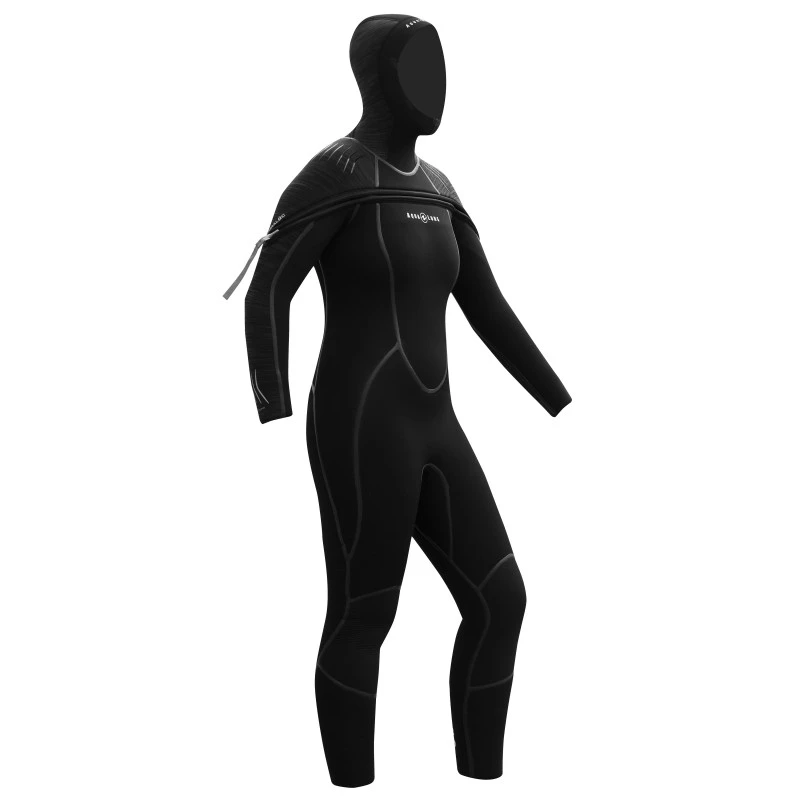 SOLA FX Femme Combinaison Plongée 8mm - Aqualung SOLA FX Femme Combinaison Plongée 8mm - Aqualung -Magasin De Matériel De Plongée De Qualité aqualung combinaison plongee semi etanche dry sola fx monopiece 8mm femme pas cher sub odyssee 6