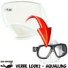 Verre Correcteur LOOK 2 & LOOK 2 Mid Positif (+1.5 à +3.0) - Aqualung 2 Verre Correcteur LOOK 2 & LOOK 2 Mid Positif (+1.5 à +3.0) - Aqualung -Magasin De Matériel De Plongée De Qualité aqualung verre correcteur masque plongee look2 positif pas cher sub odyssee