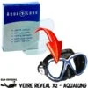 Verre Correcteur REVEAL X2 Positif (+1.5 à +3.0) - Aqualung -Magasin De Matériel De Plongée De Qualité aqualung verre correcteur masque plongee reveal x2 positif loupe pas cher sub odyssee