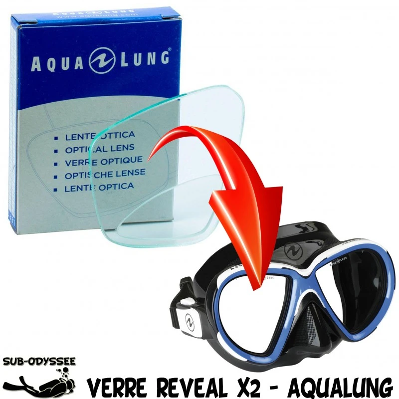 Verre Correcteur REVEAL X2 Positif (+1.5 à +3.0) - Aqualung Verre Correcteur REVEAL X2 Positif (+1.5 à +3.0) - Aqualung -Magasin De Matériel De Plongée De Qualité aqualung verre correcteur masque plongee reveal x2 positif loupe pas cher sub odyssee