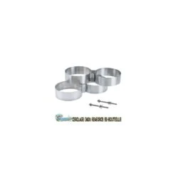 Cerclage Inox Renforcé Pour Bi-Bouteille Inox Largeur:50mm