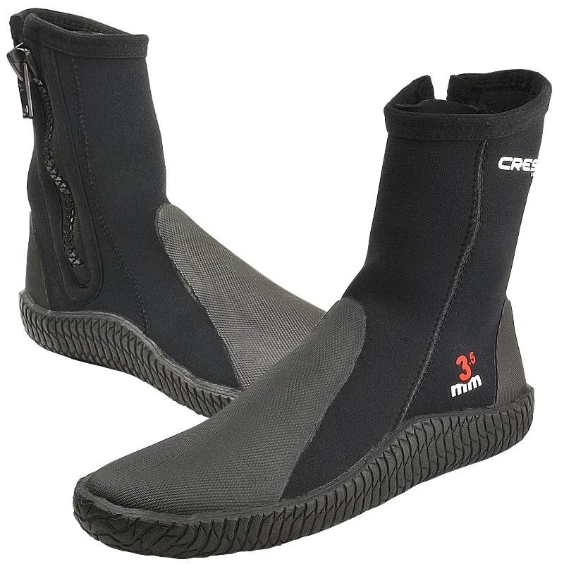 Bottillon à Zip ISLA 3.5mm - CRESSI Bottillon à Zip ISLA 3.5mm - CRESSI -Magasin De Matériel De Plongée De Qualité cressi bottillon neoprene plongee sous marine isla a zip 3mm pas cher sub odyssee