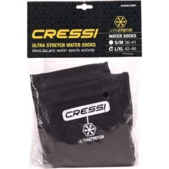 Chaussons FIN SOCKS Lycra NOIR - Cressi -Magasin De Matériel De Plongée De Qualité cressi chaussettes fins socks ultra stretch lycra plongee sub odyssee pas cher 2