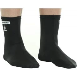 Chaussons FIN SOCKS Lycra NOIR - Cressi -Magasin De Matériel De Plongée De Qualité cressi chaussettes fins socks ultra stretch lycra plongee sub odyssee pas cher 4