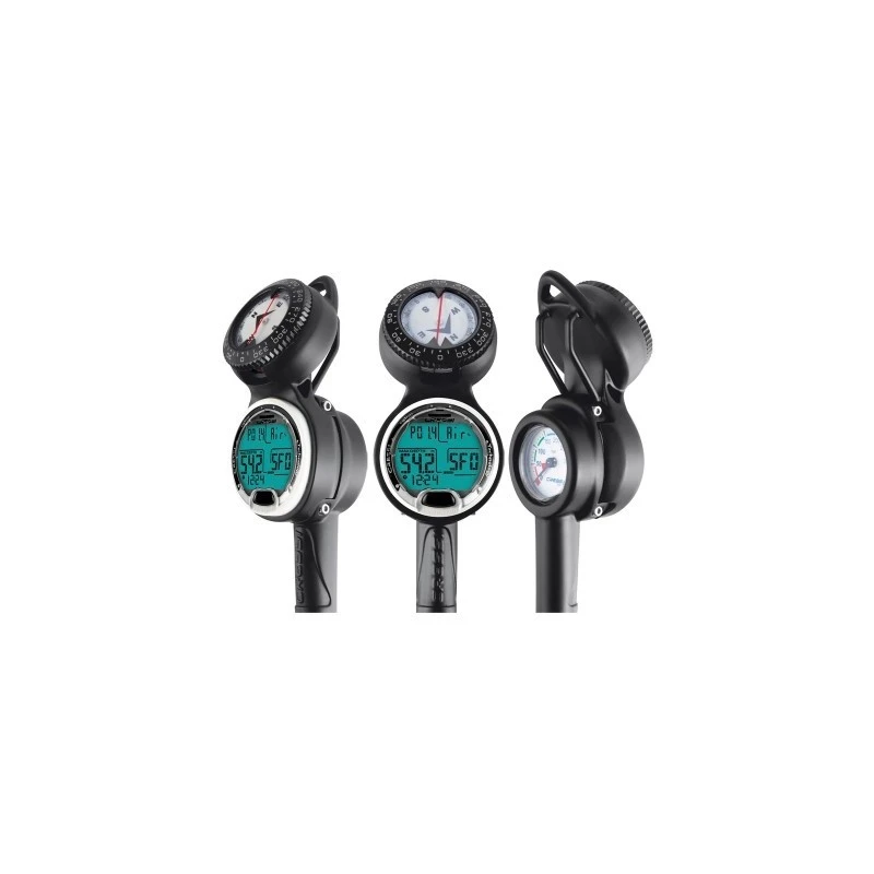 Console LEONARDO 3 éléments (ordinateur + manomètre + profondimetre) - Cressi Console LEONARDO 3 éléments (ordinateur + Manomètre + Profondimetre) - Cressi -Magasin De Matériel De Plongée De Qualité cressi console ordinateur de plongee leonardo pas cher sub odyssee lyon 1