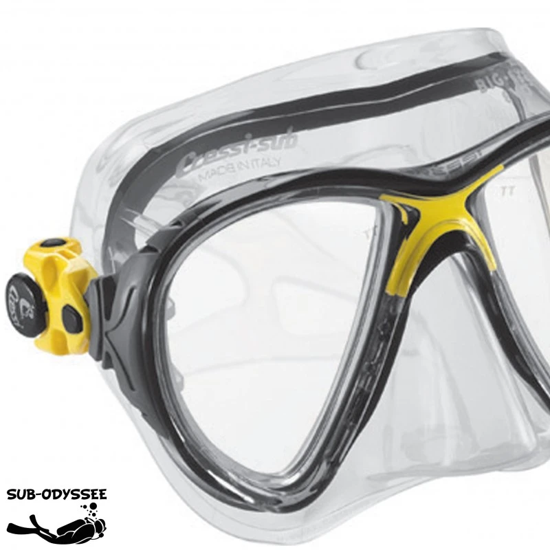 BIG EYES EVOLUTION Masque Silicone Clair - Cressi BIG EYES EVOLUTION Masque Silicone Clair - Cressi -Magasin De Matériel De Plongée De Qualité cressi masque plongee big eyes evolution silicone clair pas cher sub odyssee