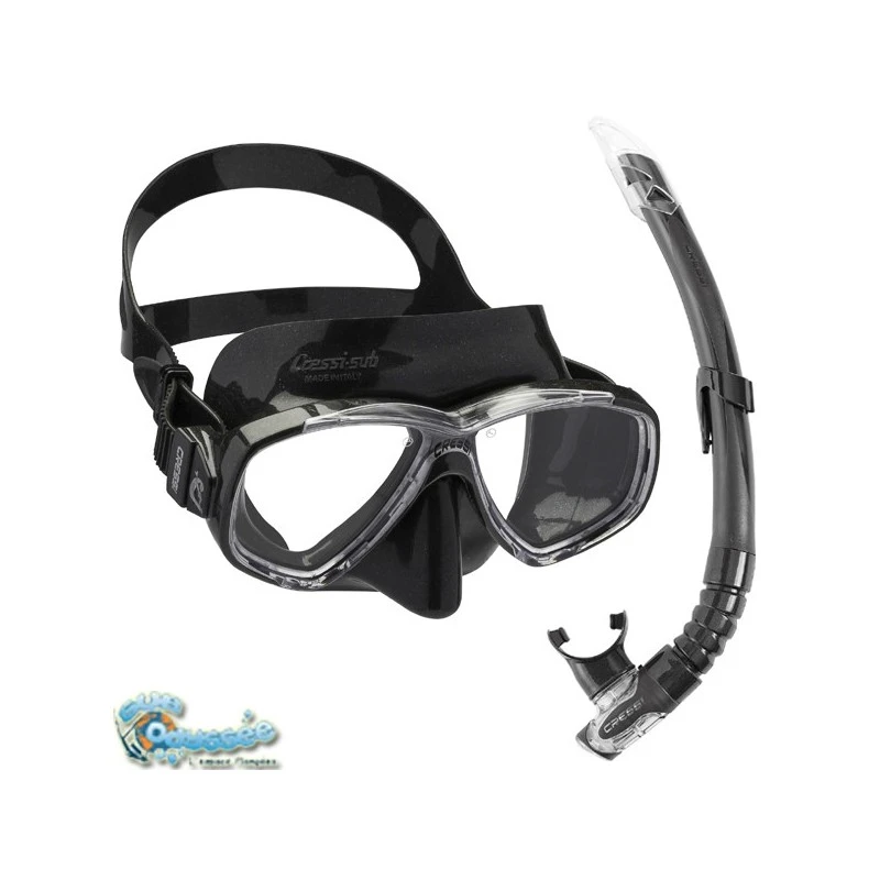 Pack masque PERLA + tuba GAMMA - Cressi Pack Masque PERLA + Tuba GAMMA - Cressi -Magasin De Matériel De Plongée De Qualité cressi pack masque perla tuba gamma pas cher sub odyssee lyon