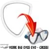 Verre Correcteur BIG EYES EVO Négatif (-1.0 à -6.0) - Cressi 1 Verre Correcteur BIG EYES EVO Négatif (-1.0 à -6.0) - Cressi -Magasin De Matériel De Plongée De Qualité cressi verre correcteur masque big eyes evo negatif pas cher sub odyssee