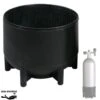 Culot Bouteille 12 - 13.5 - 15 & 18 Litres Ø 203mm -Magasin De Matériel De Plongée De Qualité culot bouteille 12 135 15 18 litres o 203mm