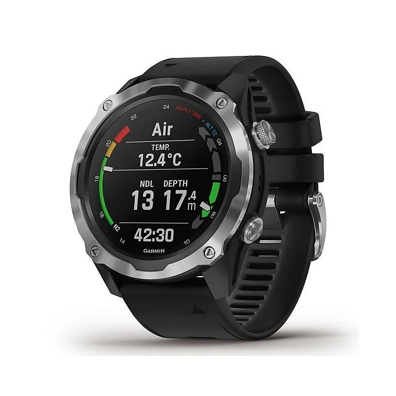 DESCENT MK2 Acier Ordinateur Plongée - GARMIN DESCENT MK2 Acier Ordinateur Plongée - GARMIN -Magasin De Matériel De Plongée De Qualité descent mk2 acier ordinateur plongee garmin 1