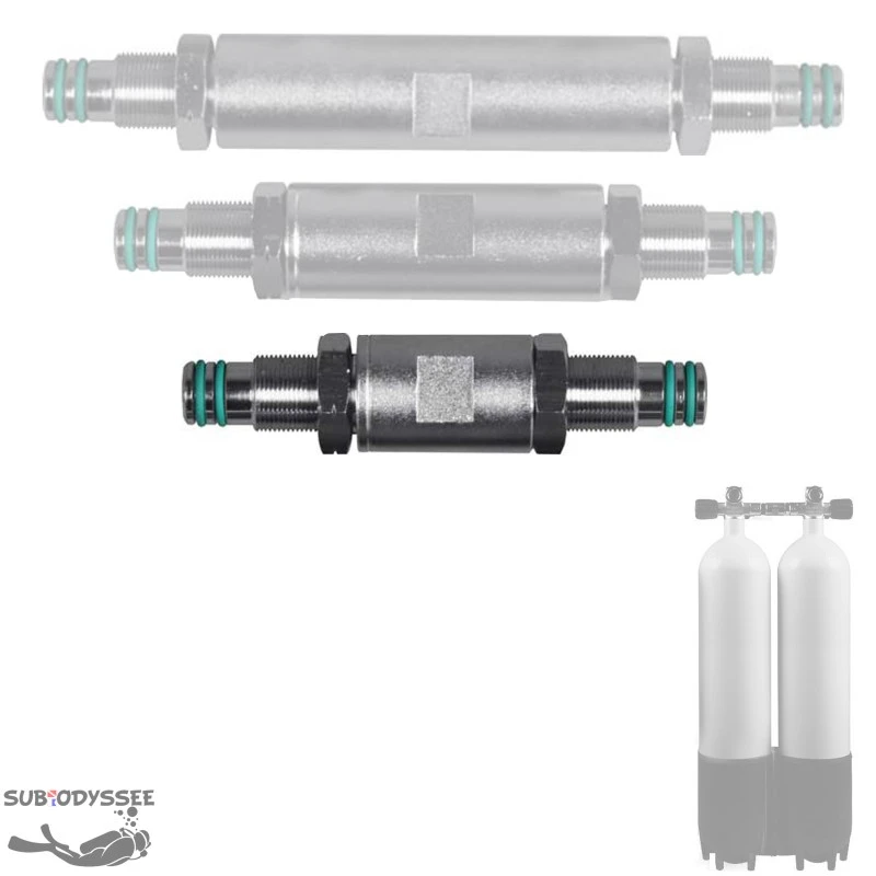Barre de couplage Manifold Ø 140mm sans isolation centrale Barre De Couplage Manifold Ø 140mm Sans Isolation Centrale -Magasin De Matériel De Plongée De Qualité esm barre de couplage manifold 140 pas cher sub odyssee 1