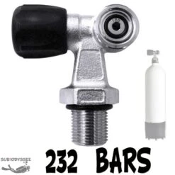 Robinet 1 Sortie 230 Bars Poignée GAUCHE