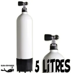 Bouteille 05 Litres 230 Bars Acier - Eurocylinder