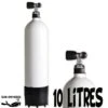 Bouteille 10 Litres 230 Bars Acier - Eurocylinder -Magasin De Matériel De Plongée De Qualité eurocylinder bouteille 10 litres 230 bars acier pas cher sub odyssee