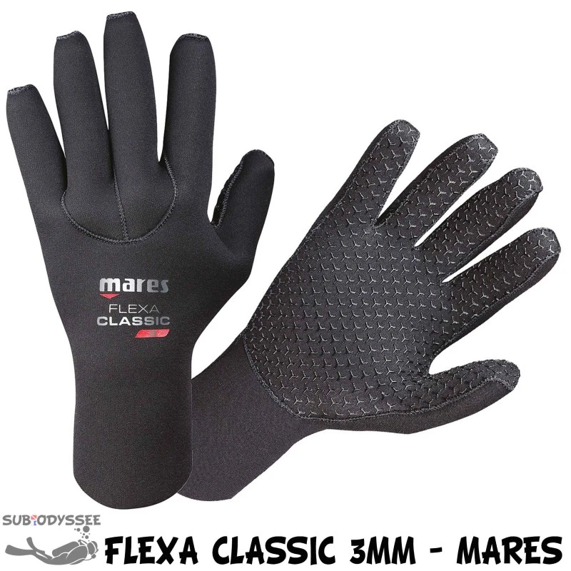 FLEXA CLASSIC Gant de plongée 3 mm - Mares FLEXA CLASSIC Gant De Plongée 3 Mm - Mares -Magasin De Matériel De Plongée De Qualité flexa classic gant de plongee 3 mm mares