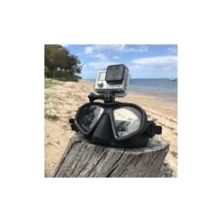 GP1 Masque Silicone Noir Avec Support Gopro - Beuchat -Magasin De Matériel De Plongée De Qualité gp1 masque silicone noir avec support gopro beuchat 3