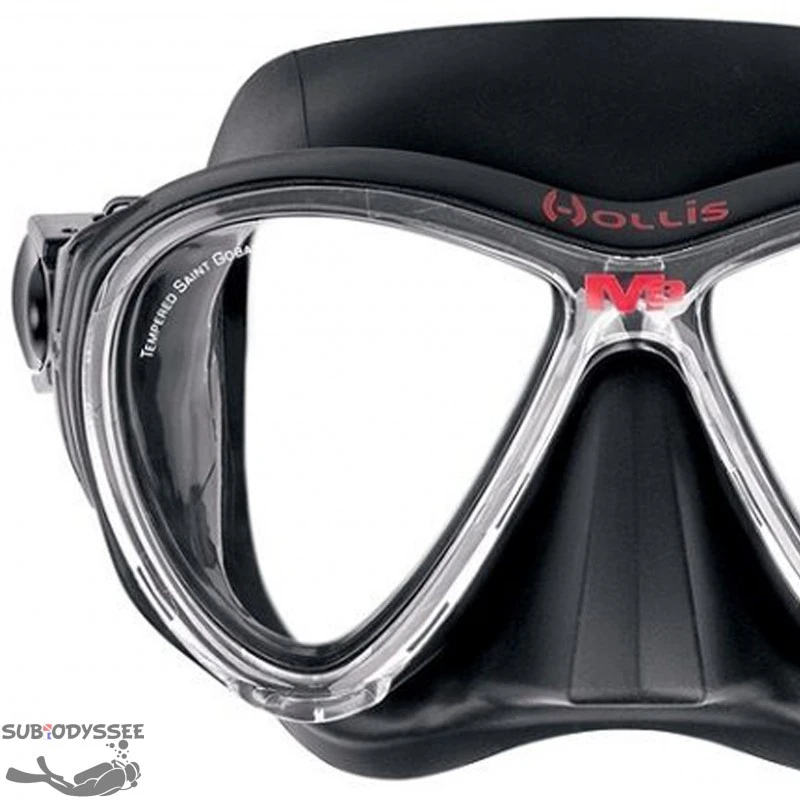 M-3 Masque Plongée Silicone Noir - Hollis M-3 Masque Plongée Silicone Noir - Hollis -Magasin De Matériel De Plongée De Qualité hollis masque plongee silicone noir m3 pas cher sub odyssee lyon