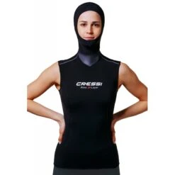 HOOD VEST Femme Gilet Avec Cagoule Attenante 2.5 + 5mm - Cressi