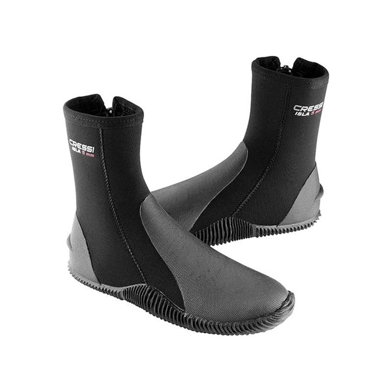 ISLA 5mm bottillons à zip - Cressi ISLA 5mm Bottillons à Zip - Cressi -Magasin De Matériel De Plongée De Qualité isla 5mm bottillons a zip cressi