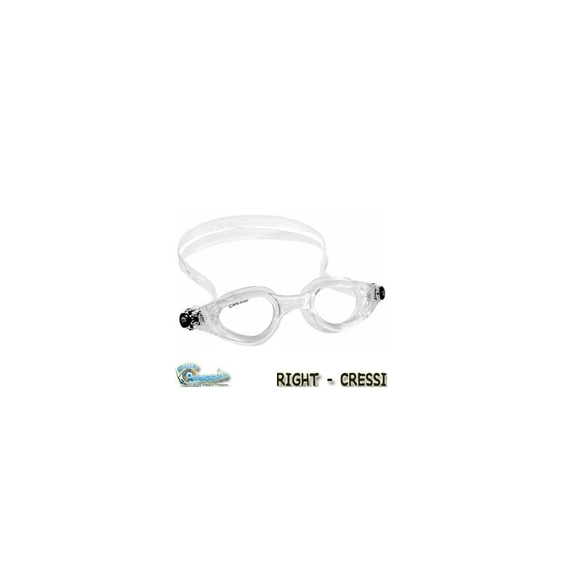 Lunettes Natation RIGHT - Cressi Lunettes Natation RIGHT - Cressi -Magasin De Matériel De Plongée De Qualité lunettes masque natation piscine right cressi 2