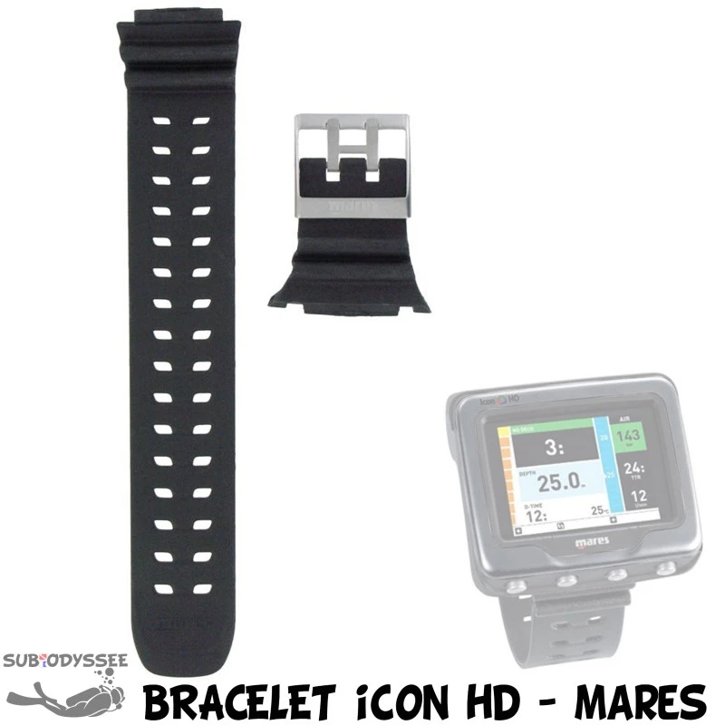 Bracelet ICON HD - Mares Bracelet ICON HD - Mares -Magasin De Matériel De Plongée De Qualité mares bracelet remplacement ordinateur plongee icon hd pas cher sub odyssee lyon