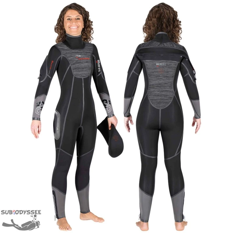 FLEXA GRAPHENE 7mm Combinaison Semi Etanche Femme - Mares FLEXA GRAPHENE 7mm Combinaison Semi Etanche Femme - Mares -Magasin De Matériel De Plongée De Qualité mares flexa graphene 7mm combinaison semi etanche femme pas cher sub odyssee 1
