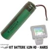 Kit Pile Ordinateur ICON HD - Mares -Magasin De Matériel De Plongée De Qualité mares kit pile batterie ordinateur icon hd pas cher sub odyssee