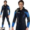 FLEXA WARM 7mm Monopièce Avec Cagoule Homme - Mares -Magasin De Matériel De Plongée De Qualité mares monopiece flexa warm 7mm homme sub odyssee lyon pas cher
