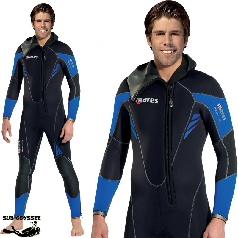 FLEXA WARM 7mm Monopièce avec Cagoule Homme - Mares FLEXA WARM 7mm Monopièce Avec Cagoule Homme - Mares -Magasin De Matériel De Plongée De Qualité mares monopiece flexa warm 7mm homme sub odyssee lyon pas cher