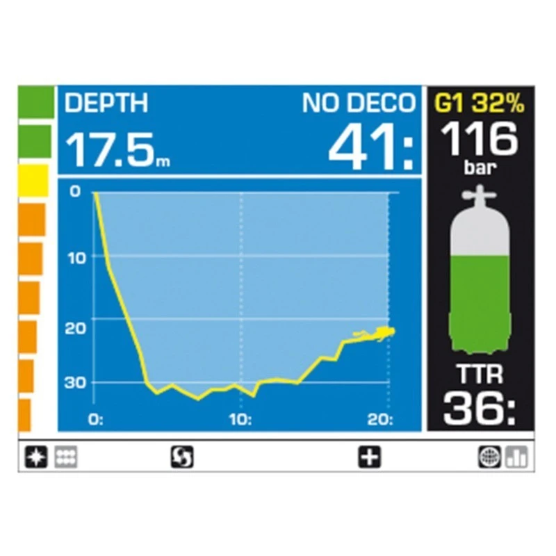 GENIUS Ordinateur de plongée Couleur - Mares GENIUS Ordinateur De Plongée Couleur - Mares -Magasin De Matériel De Plongée De Qualité mares ordinateur de plongee genius multigaz couleur sub odyssee pas cher 2