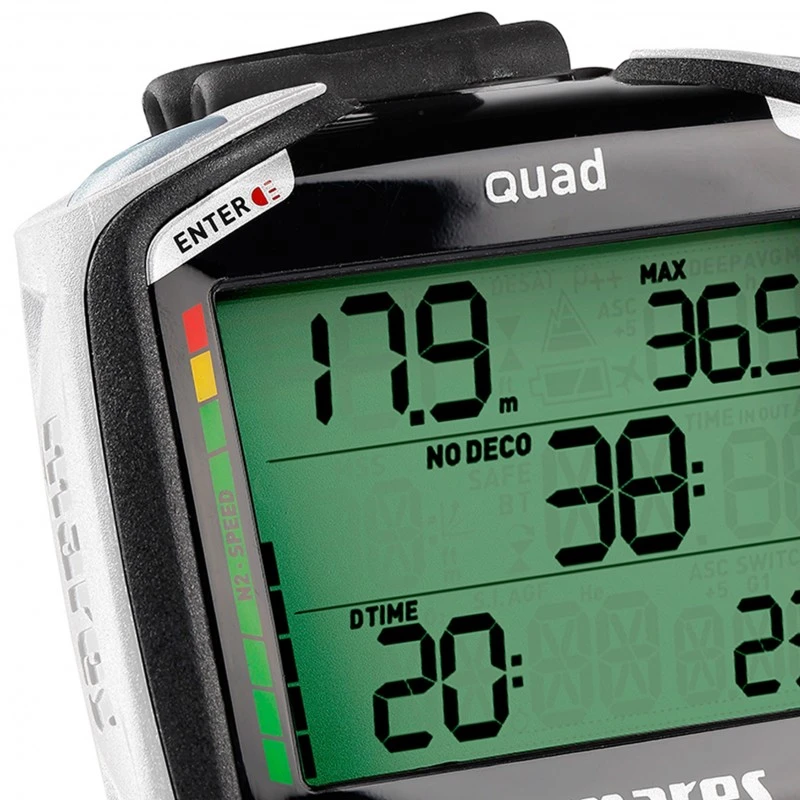QUAD Ordinateur de plongée - Mares QUAD Ordinateur De Plongée - Mares -Magasin De Matériel De Plongée De Qualité mares ordinateur plongee quad pas cher sub odyssee
