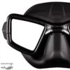 UPM1 Noir Masque Apnée Umberto Pelizzari - Omer -Magasin De Matériel De Plongée De Qualité omer masque apnee chasse up m1 umberto pelizzari pas cher sub odyssee