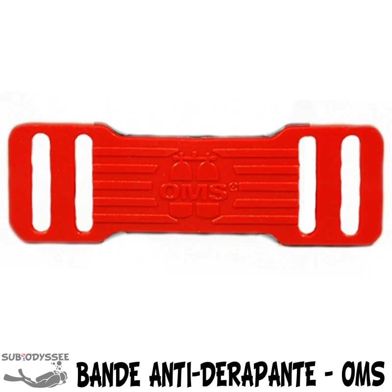 Bande anti-dérapante pour sangle de bloc - OMS Bande Anti-dérapante Pour Sangle De Bloc - OMS -Magasin De Matériel De Plongée De Qualité oms bande anti derapante pour sangle de bloc pas cher sub odyssee