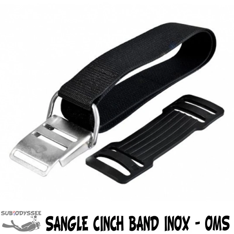 Sangle Stab Cinch Band Boucle Métal - OMS Sangle Stab Cinch Band Boucle Métal - OMS -Magasin De Matériel De Plongée De Qualité oms sangle stab cinch band boucle metal pas cher sub odyssee lyon 1