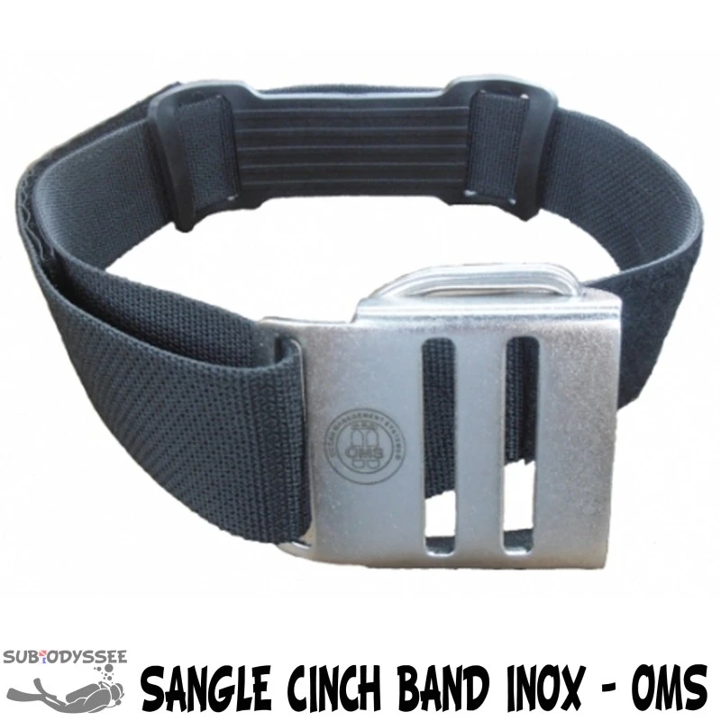 Sangle Stab Cinch Band Boucle Métal - OMS Sangle Stab Cinch Band Boucle Métal - OMS -Magasin De Matériel De Plongée De Qualité oms sangle stab cinch band boucle metal pas cher sub odyssee lyon