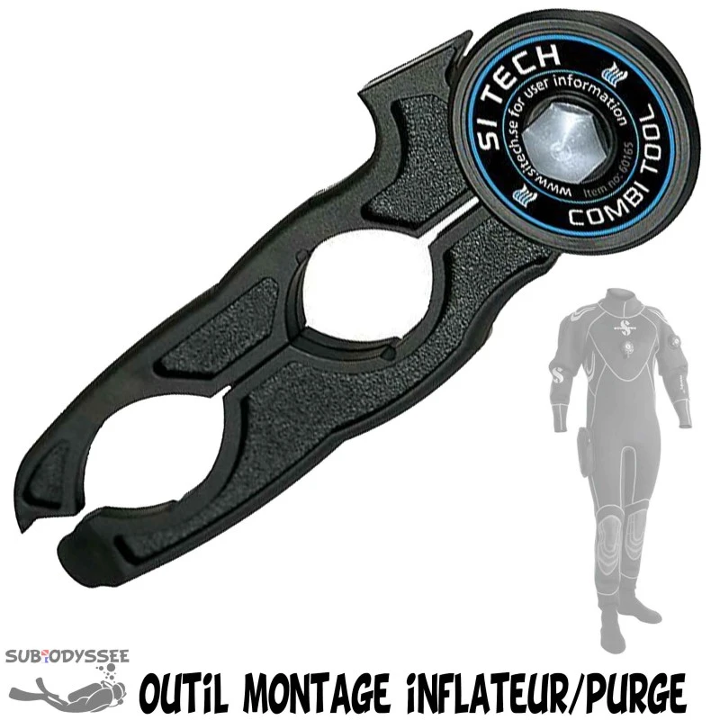 Outil montage pour infateur / valve d'expiration & Collerette NECK TITE - Sitech Outil Montage Pour Infateur / Valve D'expiration & Collerette NECK TITE - Sitech -Magasin De Matériel De Plongée De Qualité outil montage pour infateur valve d expiration collerette neck tite sitech