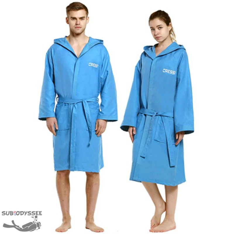 Peignoir SPORT BATHROBE Microfibre - Cressi Peignoir SPORT BATHROBE Microfibre - Cressi -Magasin De Matériel De Plongée De Qualité peignoir sport bathrobe microfibre cressi 1