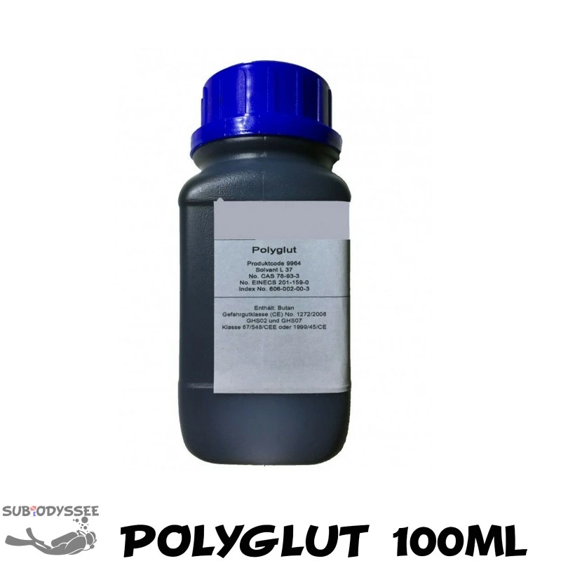 Polyglut 100 ml Polyglut 100 Ml -Magasin De Matériel De Plongée De Qualité polyglut 100 ml renfort combinaison neoprene pas cher sub odyssee