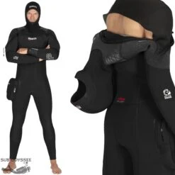 PROTHERM 8/7mm Combinaison Zip Frontal - Mares -Magasin De Matériel De Plongée De Qualité protherm 87mm combinaison zip frontal mares 1