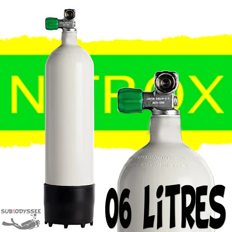 Bouteille 06 Litres 230 Bars Acier 1 Sortie NITROX - Roth Bouteille 06 Litres 230 Bars Acier 1 Sortie NITROX - Roth -Magasin De Matériel De Plongée De Qualité roth bloc bouteille plongee 06litres 230 bars acier 1sortie nitrox pas cher sub odyssee