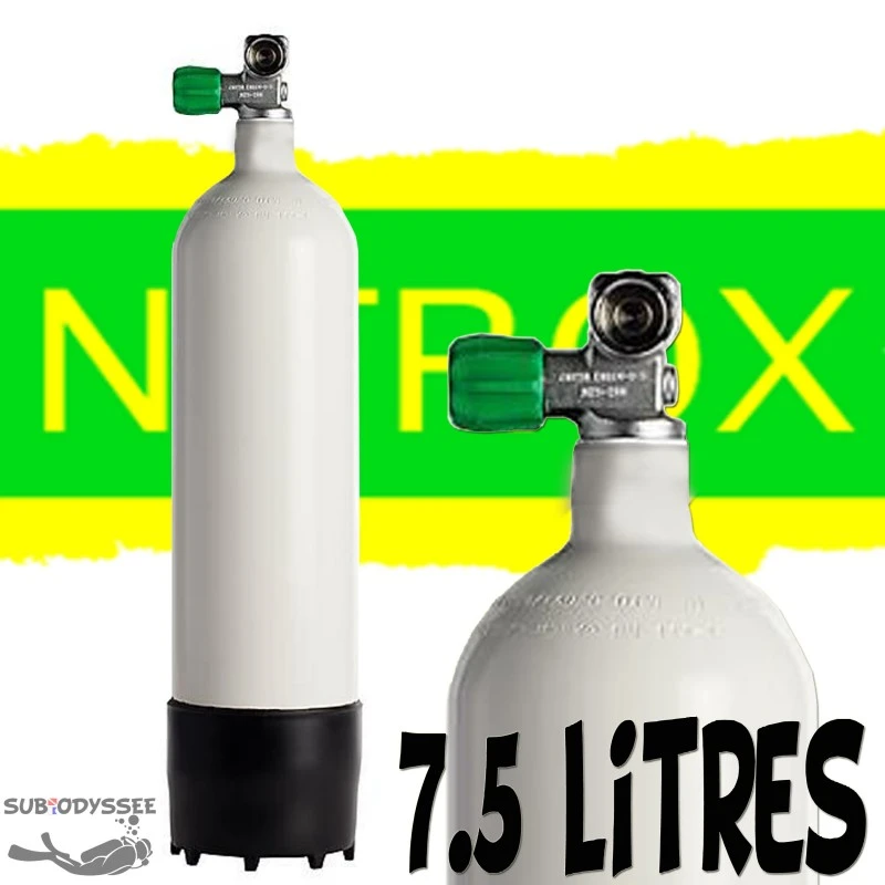 Bouteille 7.5 Litres 230 Bars Acier 1 Sortie NITROX - Roth Bouteille 7.5 Litres 230 Bars Acier 1 Sortie NITROX - Roth -Magasin De Matériel De Plongée De Qualité roth bloc bouteille plongee 75litres 230 bars acier 1sortie nitrox pas cher sub odyssee lyon