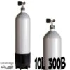 Bouteille 10 Litres 300 Bars Acier 1 Sortie - ROTH -Magasin De Matériel De Plongée De Qualité roth bouteille 10 litres 300bars acier 1sortie pas cher sub odyssee