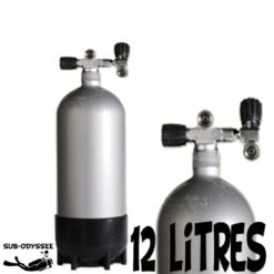Bouteille 12 Litres Court 230 Bars 2 Sorties - Roth