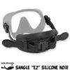 Sangle Masque EZ Silicone Noir - Subgear / Scubapro -Magasin De Matériel De Plongée De Qualité sangle masque ez silicone noir subgear scubapro