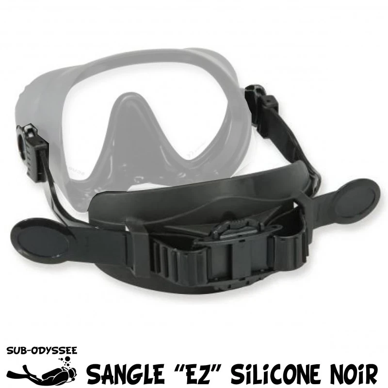 Sangle Masque EZ Silicone Noir - Subgear / Scubapro Sangle Masque EZ Silicone Noir - Subgear / Scubapro -Magasin De Matériel De Plongée De Qualité sangle masque ez silicone noir subgear scubapro