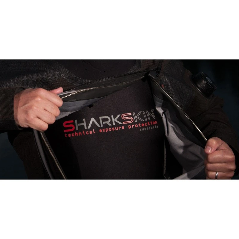 CHILLPROOF FULL SUIT Homme Monopièce zip dorsal - SHARKSKIN CHILLPROOF FULL SUIT Homme Monopièce Zip Dorsal - SHARKSKIN -Magasin De Matériel De Plongée De Qualité sharkskin chillproof full suit homme combinaison thermique integrale pas cher sub odyssee 3