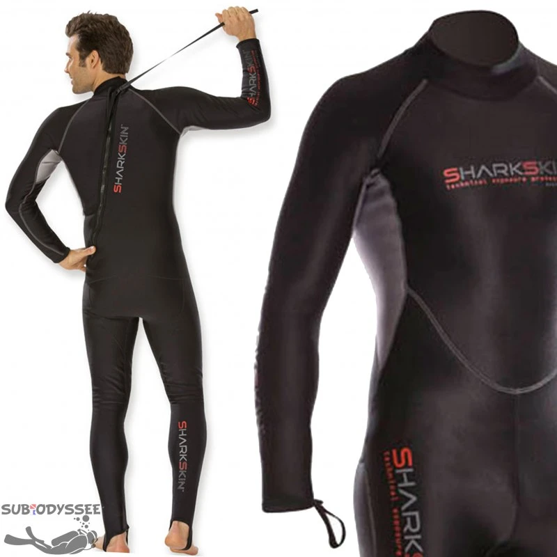 CHILLPROOF FULL SUIT Homme Monopièce zip dorsal - SHARKSKIN CHILLPROOF FULL SUIT Homme Monopièce Zip Dorsal - SHARKSKIN -Magasin De Matériel De Plongée De Qualité sharkskin chillproof full suit homme combinaison thermique integrale pas cher sub odyssee