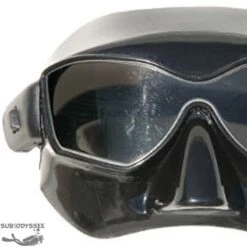 FLOW Masque D'Apnée Silicone Noir - Sommap