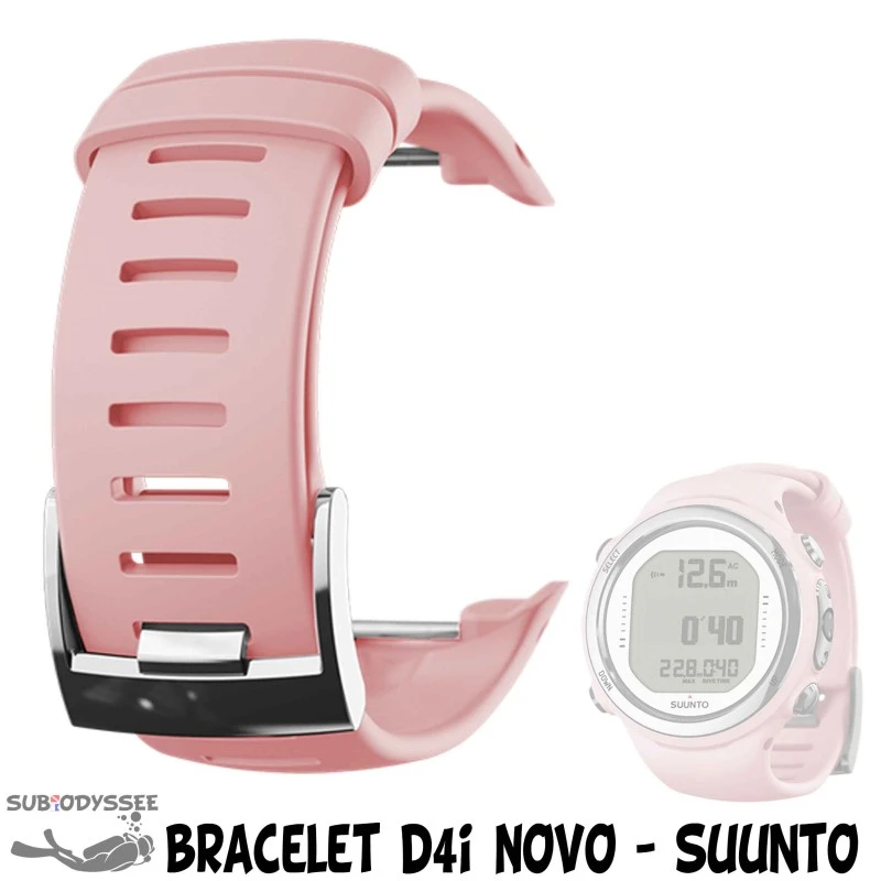 Bracelet D4i NOVO Rose Sakura montre-ordinateur - Suunto Bracelet D4i NOVO Rose Sakura Montre-ordinateur - Suunto -Magasin De Matériel De Plongée De Qualité suunto bracelet d4i novo rose sakura montre ordinateur pas cher sub odyssee