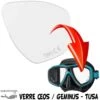 Verre Correcteur CEOS / GEMINUS / SPLENDIVE Négatif (-1.0 à -10.0) - Tusa -Magasin De Matériel De Plongée De Qualité tusa verre correcteur ceos geminus splendive negatif sub odyssee pas cher